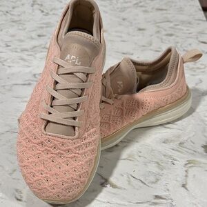 APL Techloom Phantom Sneaker in Rose Gold